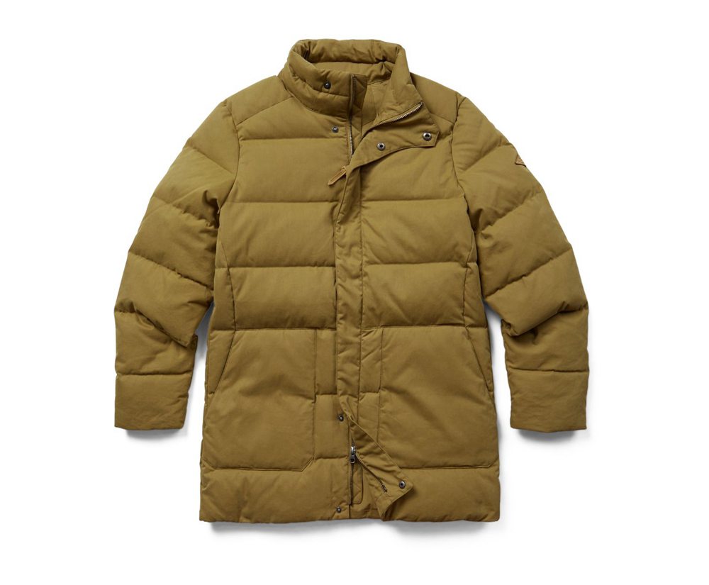 Merrell Jakker Dame - Terrain Cotton Parka - Khaki - ENX137694